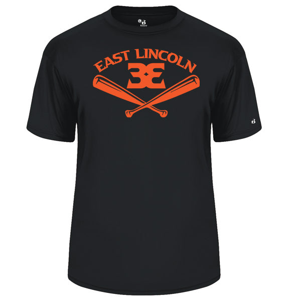 East Lincoln 33 Bats - YOUTH Performance Short Sleeve Tee