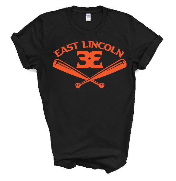 East Lincoln 33 Bats - Short Sleeve Tee