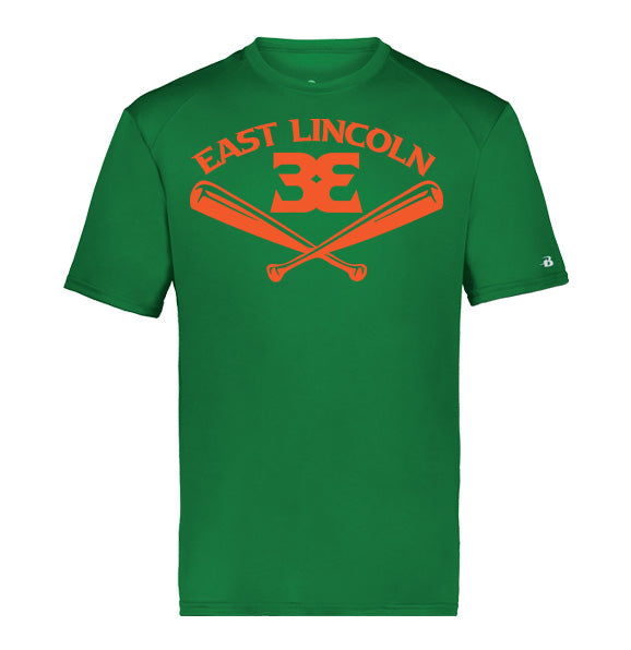 East Lincoln 33 Bats - YOUTH Performance Short Sleeve Tee