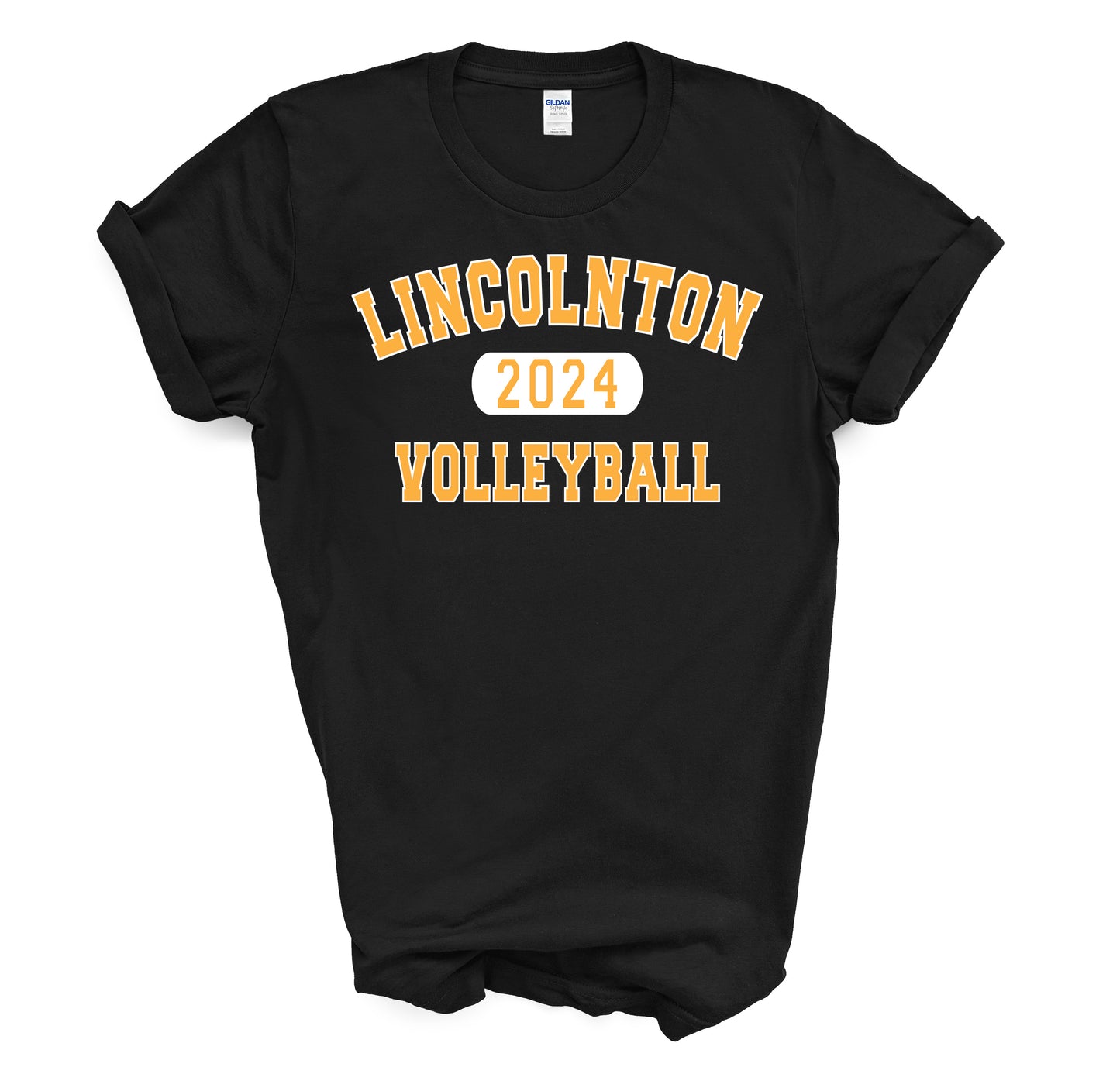 Lincolnton Middle Volleyball - Short Sleeve Tee