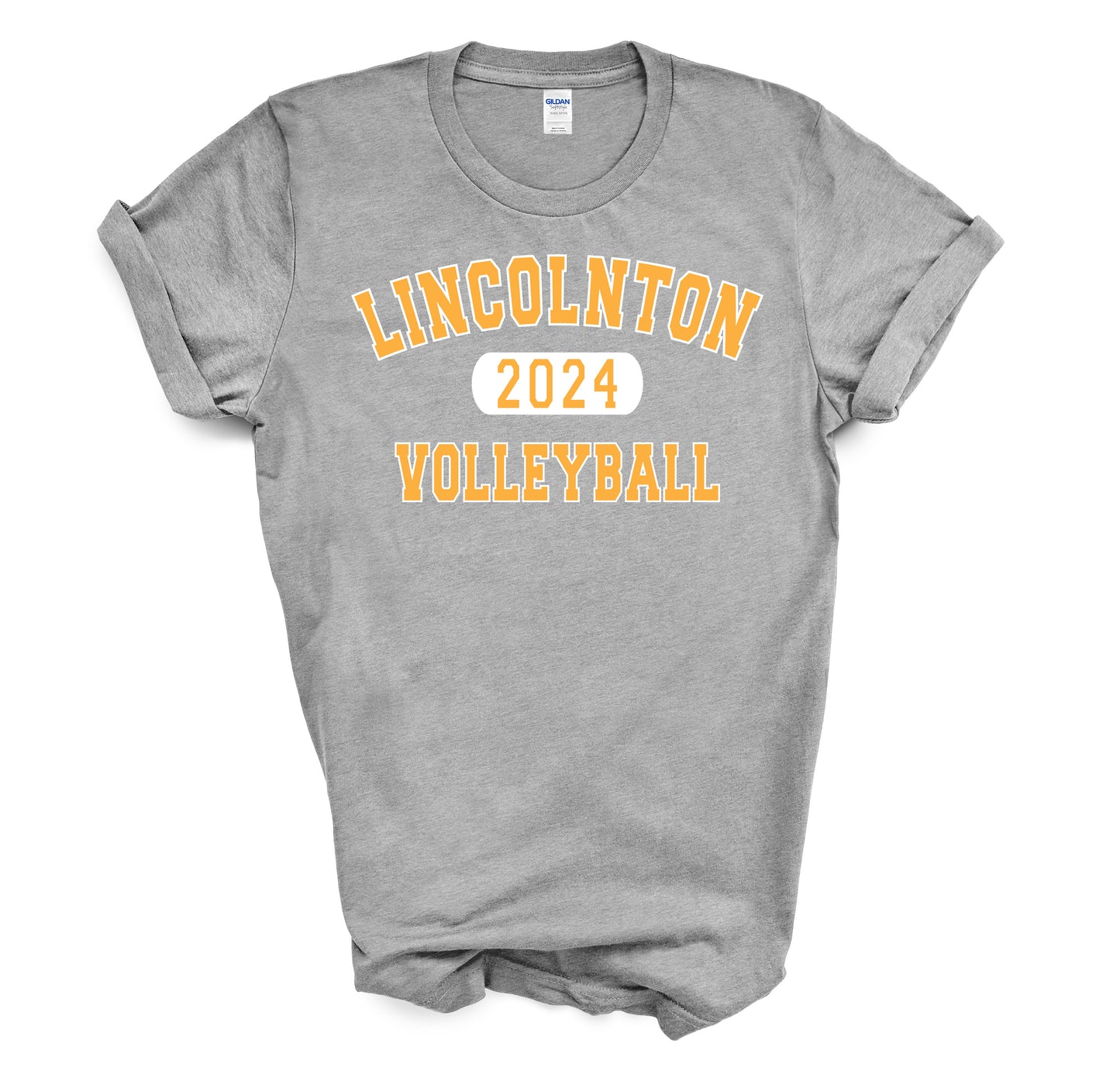 Lincolnton Middle Volleyball - Short Sleeve Tee