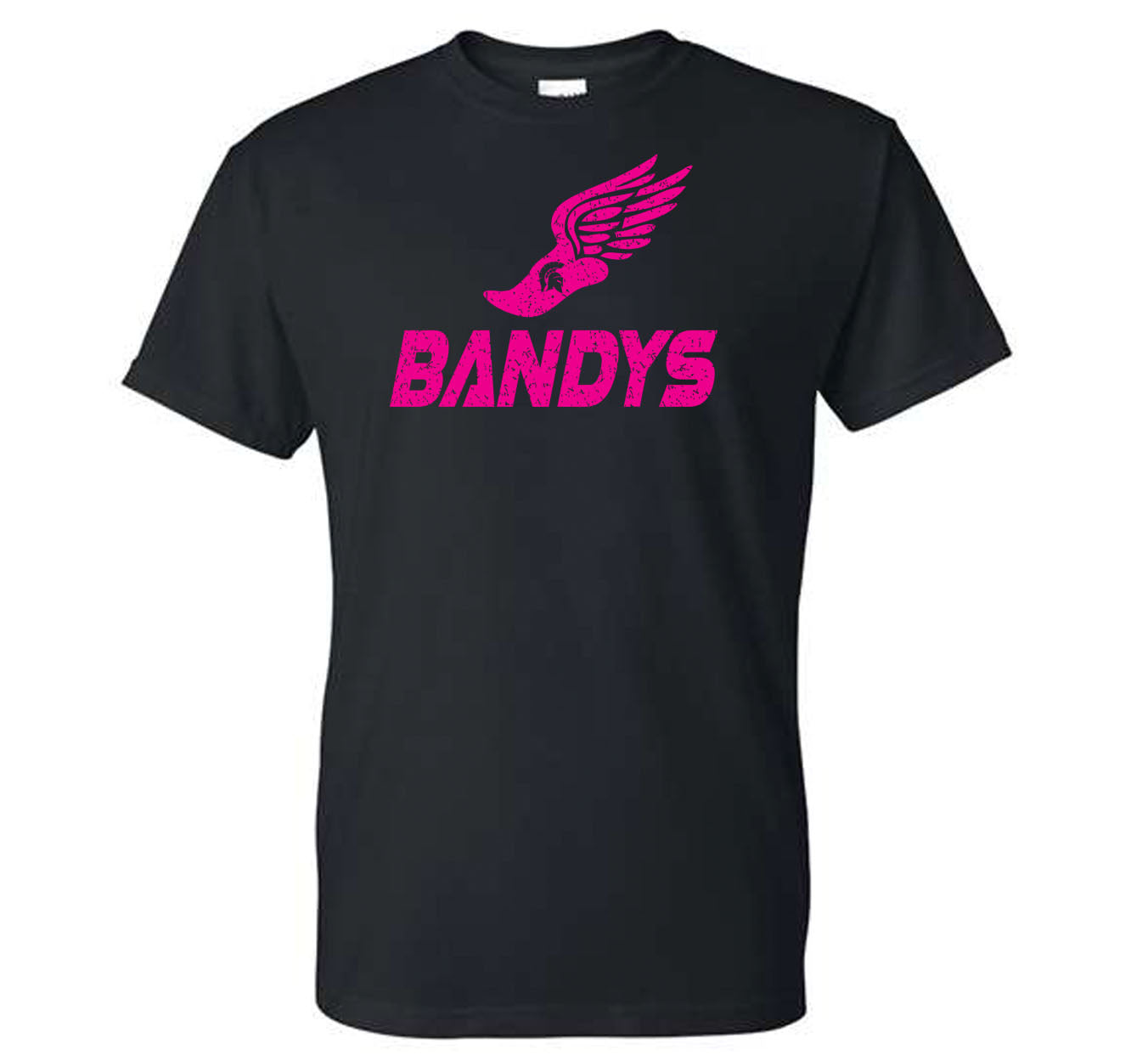 Bandys Pink Track - Performance Short Sleeve Tee