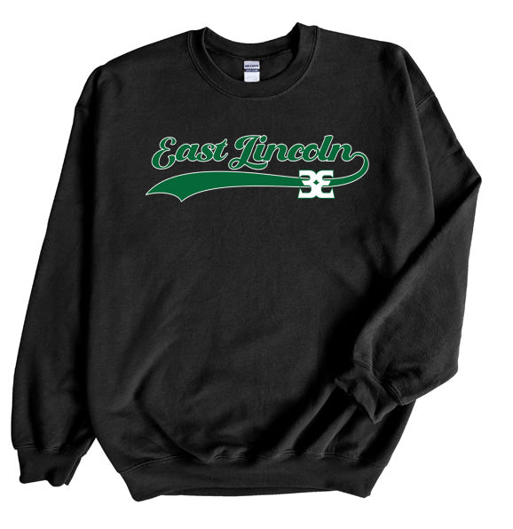 East Lincoln 33 Cursive - Crewneck Sweatshirt