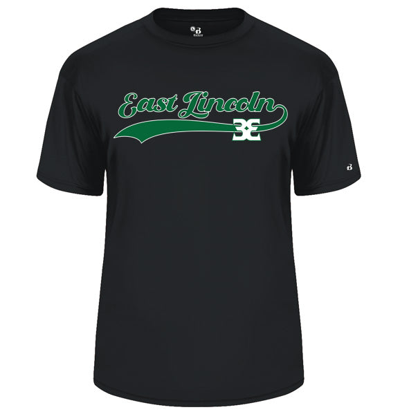 East Lincoln 33 Cursive - Performance Short Sleeve Tee