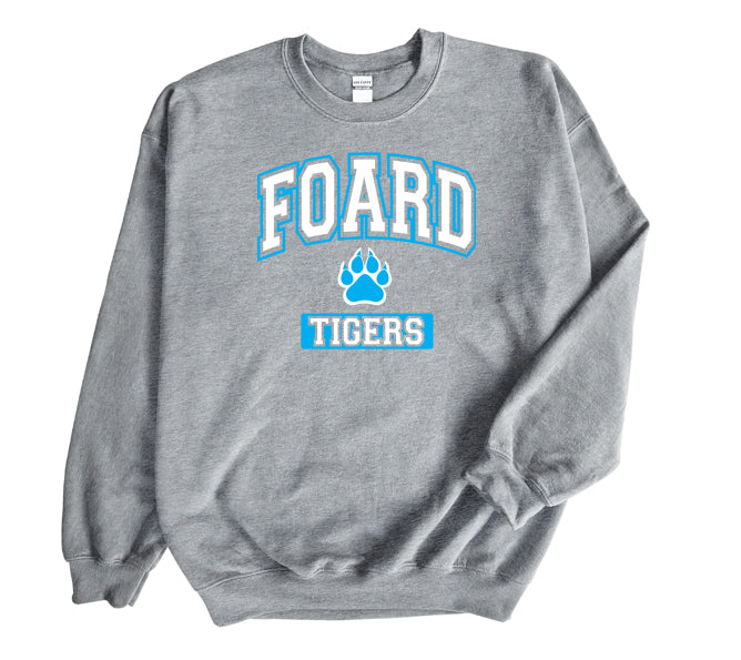 Foard Tigers Arch - Crewneck Sweatshirt