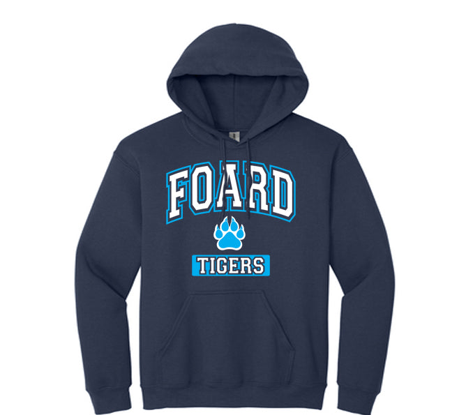 Foard Tigers Arch - Heavyweight Hoodie