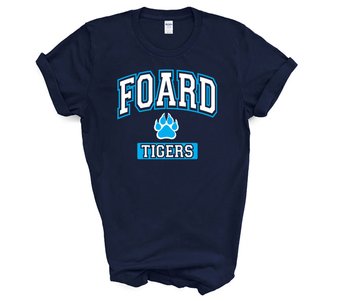 Foard Tigers Arch - Short Sleeve Tee