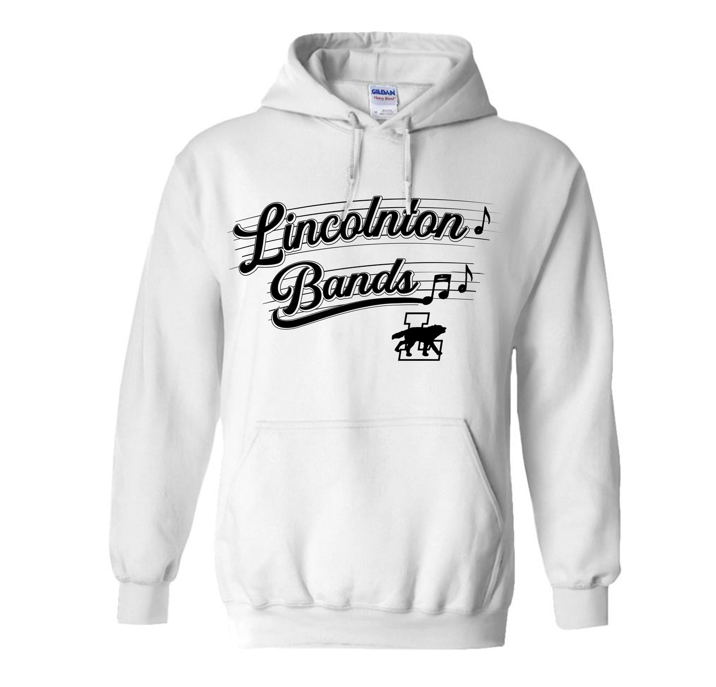 Lincolnton Bands Bars - Heavyweight Hoodie