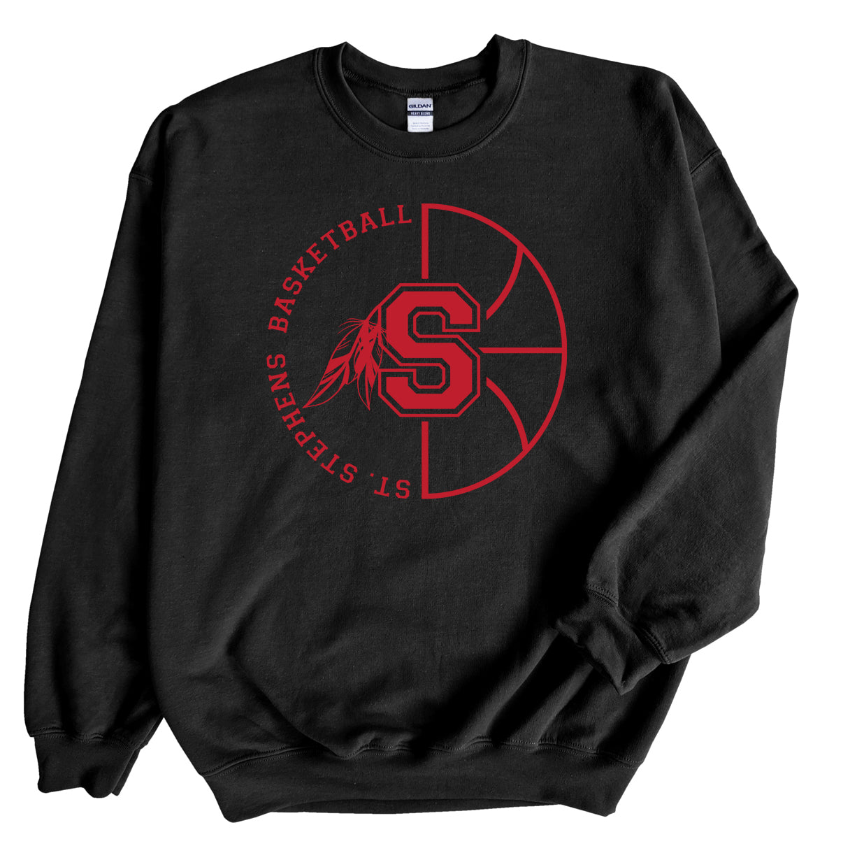 St. Stephens Basketball - Crewneck Sweatshirt