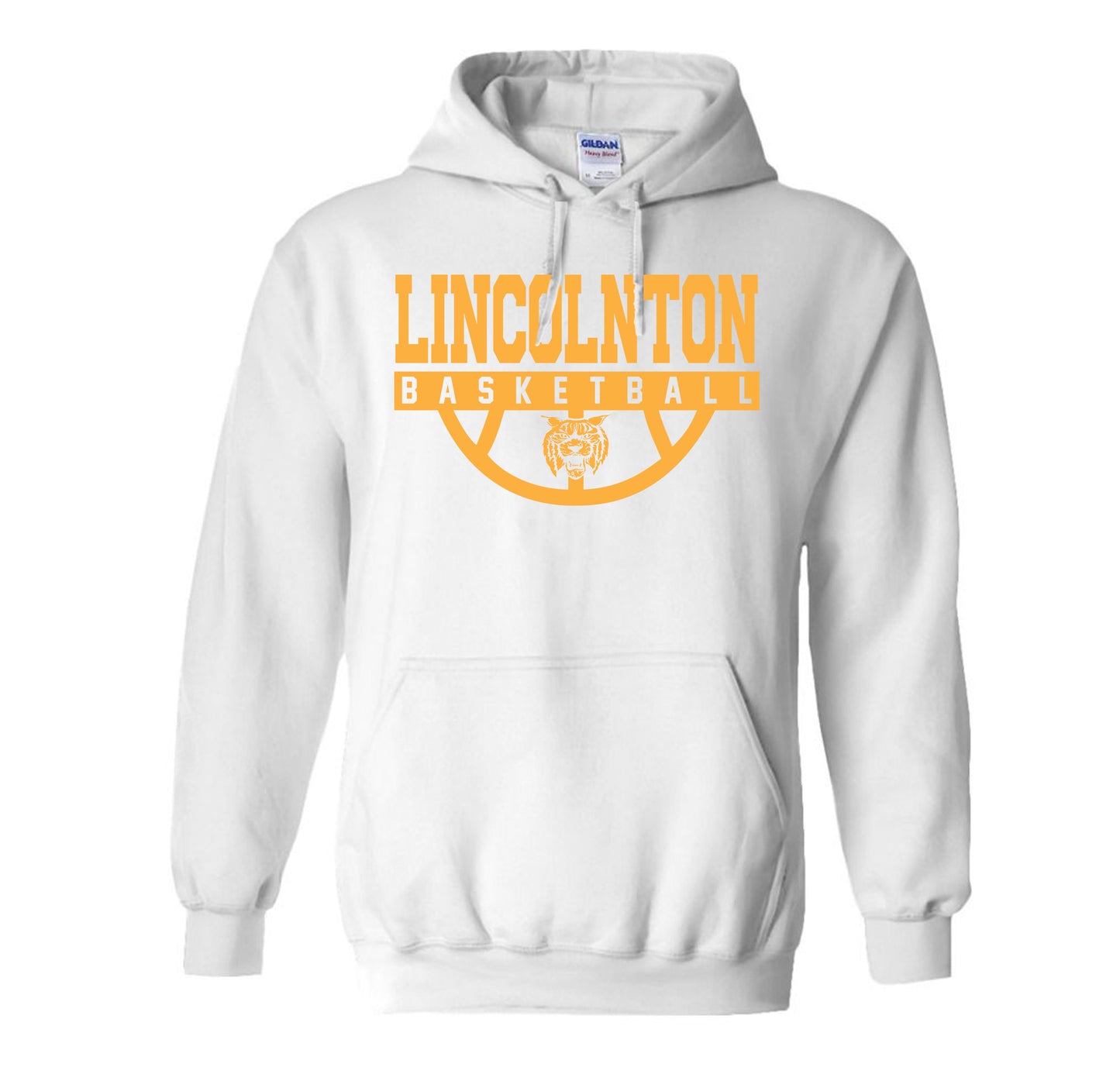 Lincolnton Middle Basketball - YOUTH Heavyweight Hoodie