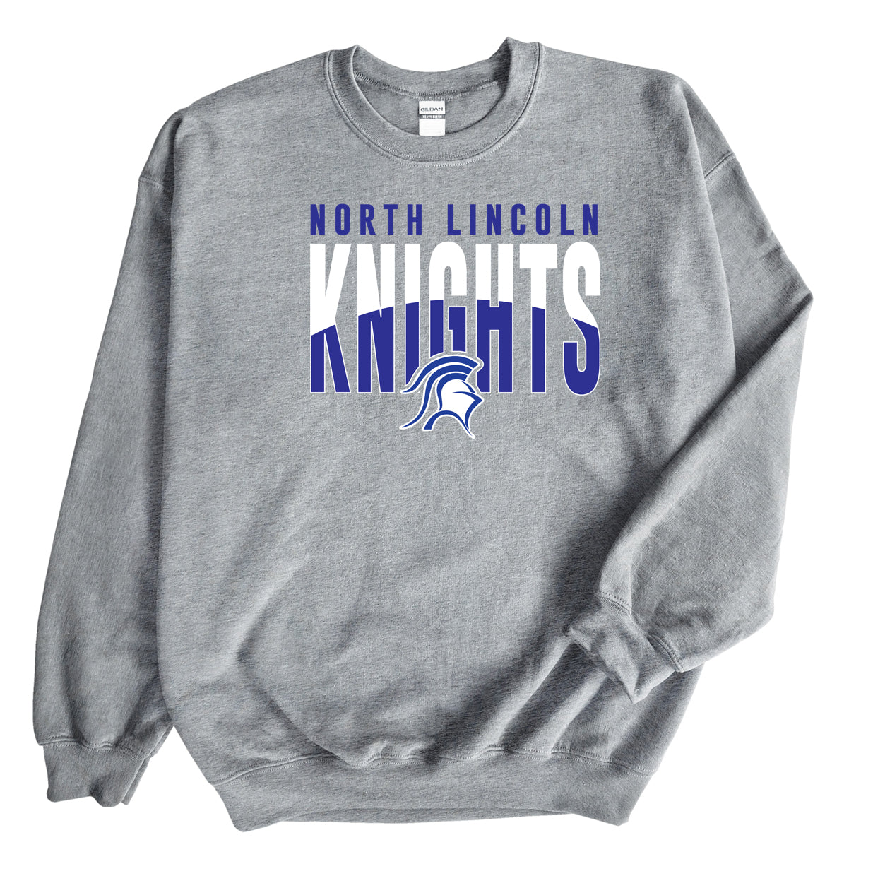 North Lincoln Block - YOUTH Crewneck Sweatshirt