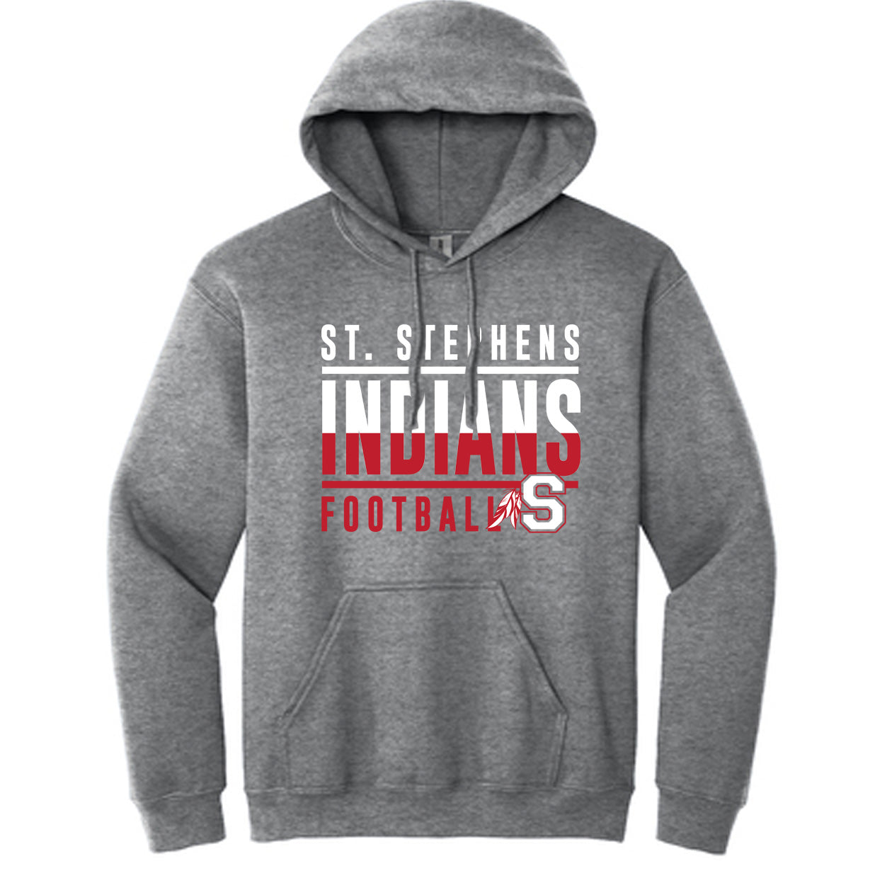St. Stephens Football - YOUTH Heavyweight Hoodie