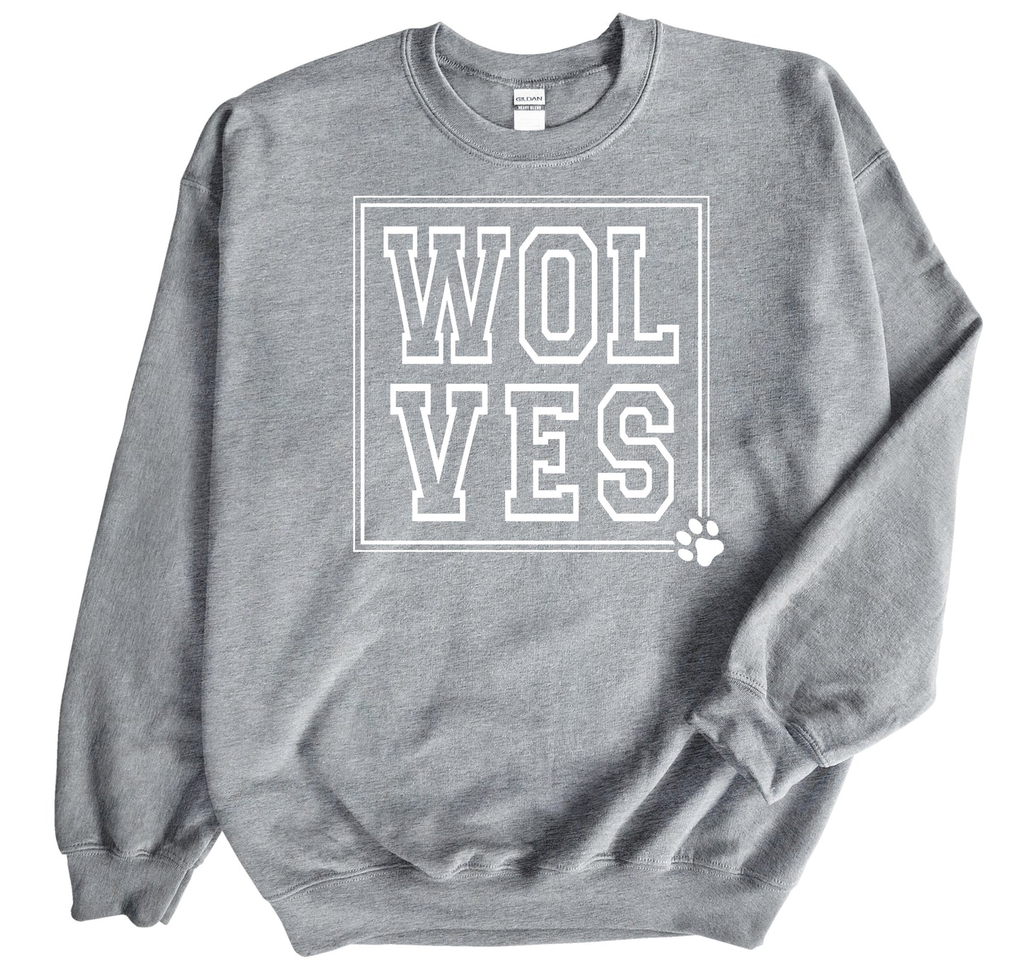 Lincolnton Wolves - Crewneck Sweatshirt