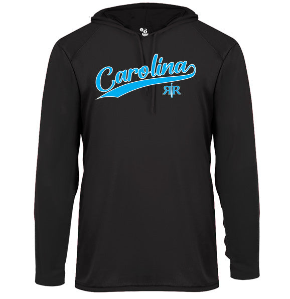 Carolina River Rats - Performance Long Sleeve Hooded Tee