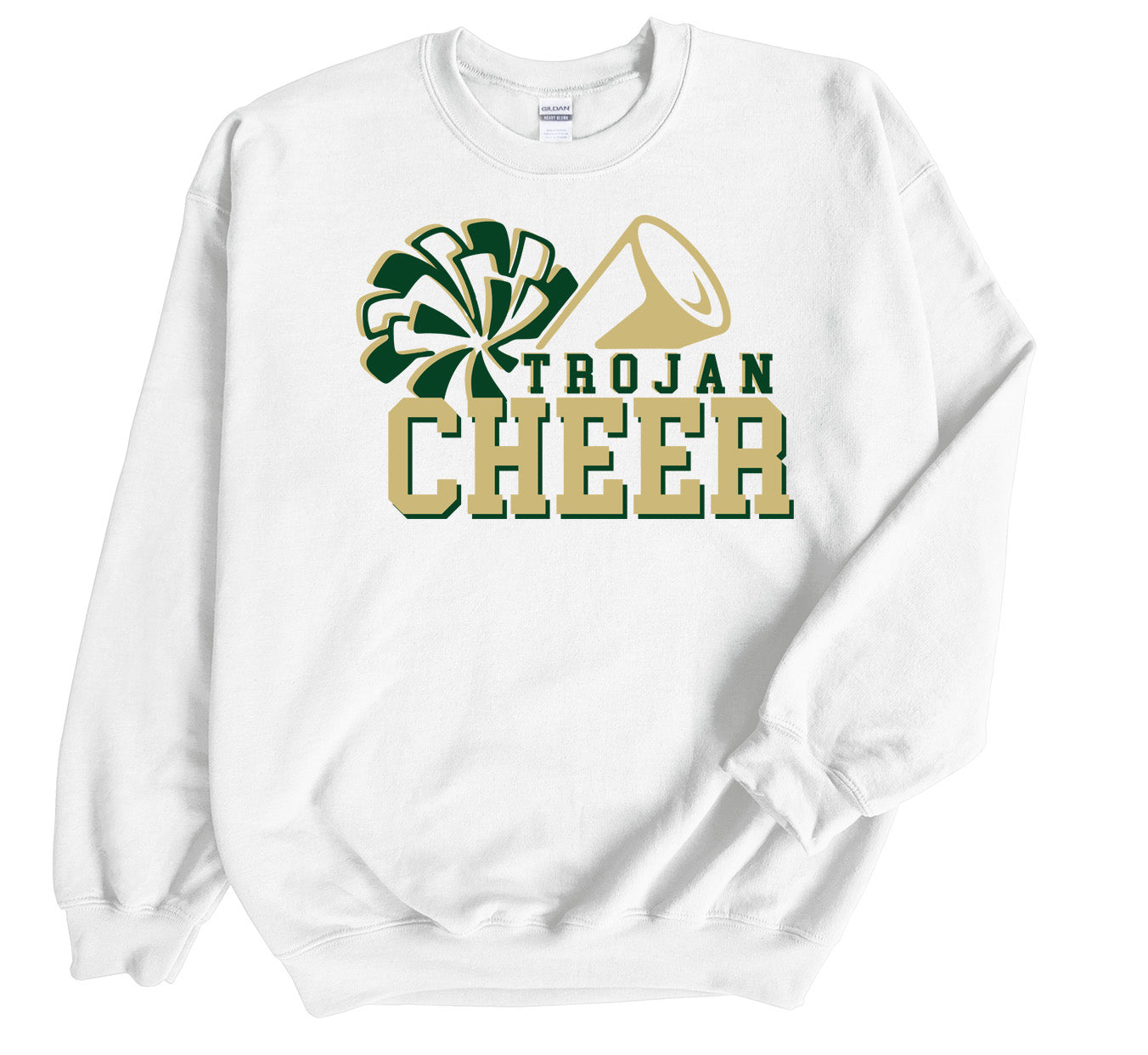 Trojan Cheer - Crewneck Sweatshirt