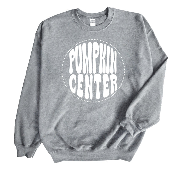Pumpkin Center Circle - Crewneck Sweatshirt
