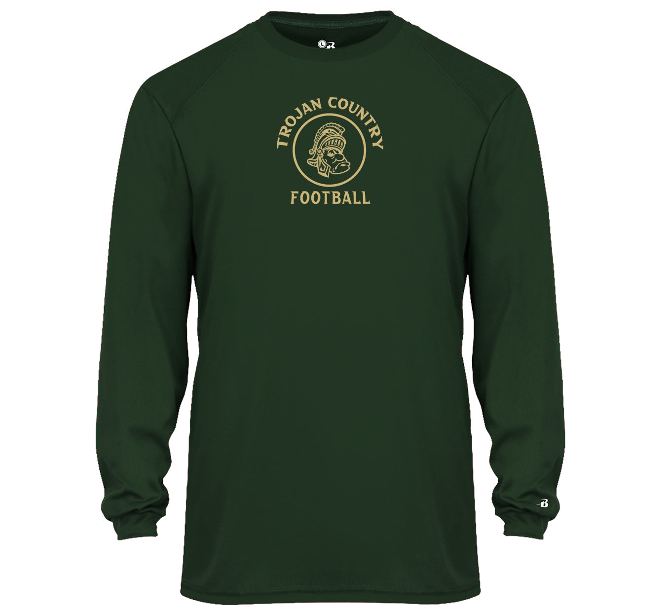 Trojan Country Circle - Performance Long Sleeve Tee