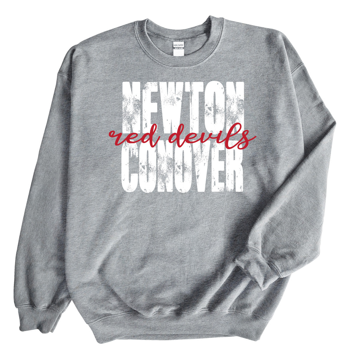Newton Conover Cursive - Crewneck Sweatshirt