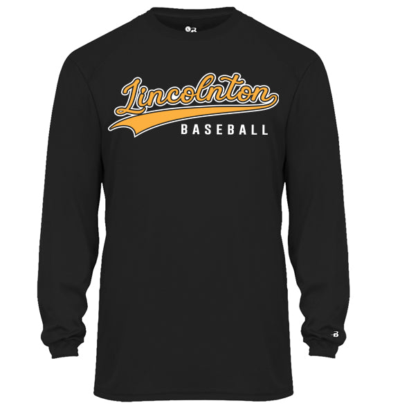 Lincolnton Baseball - Performance Long Sleeve Tee