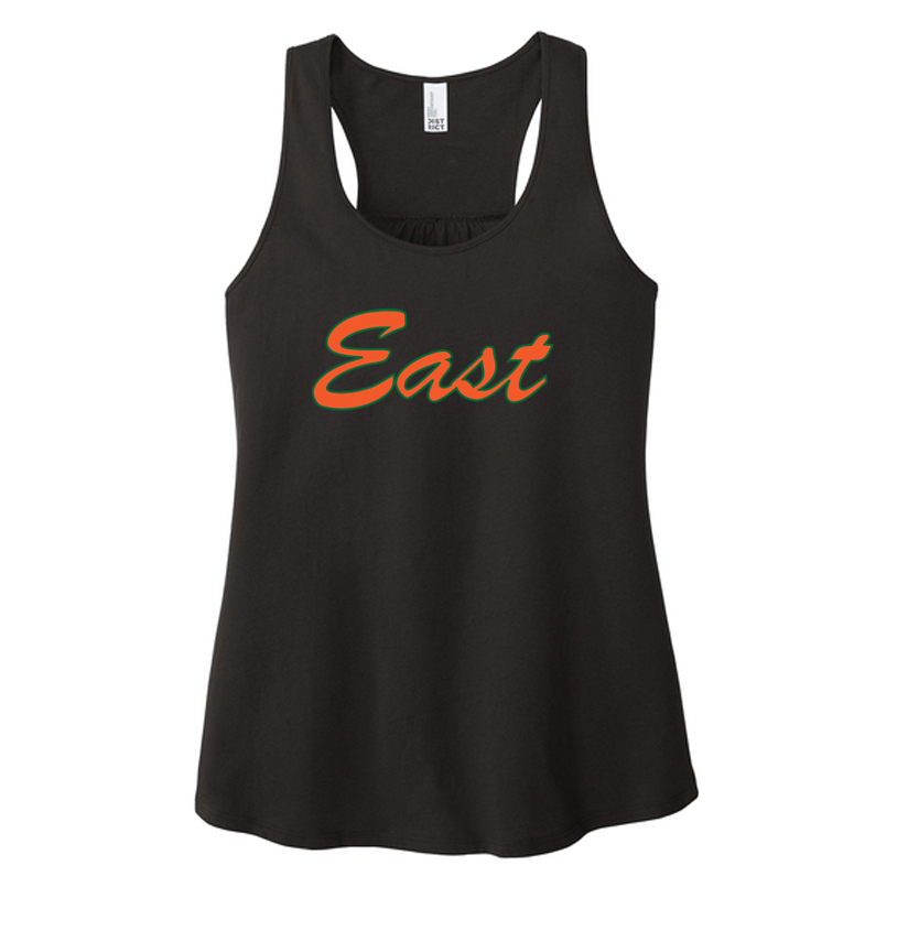 Cursive East - Racerback Tank Top
