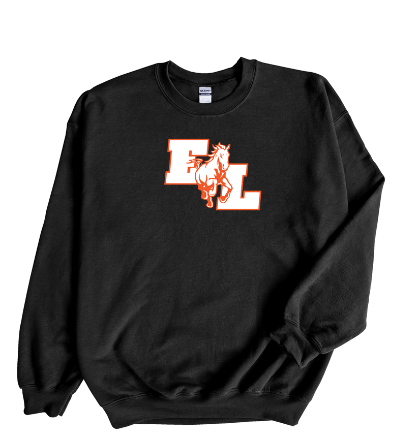 EL Logo O - YOUTH Crewneck Sweatshirt