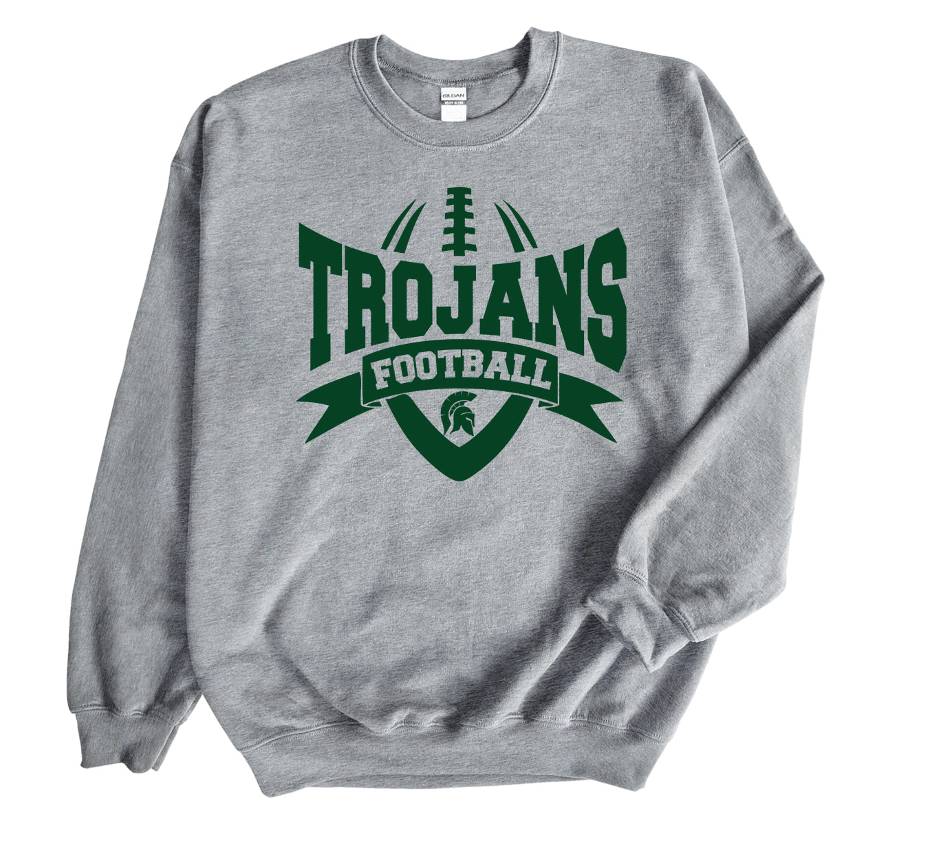 Trojan Football - Crewneck Sweatshirt