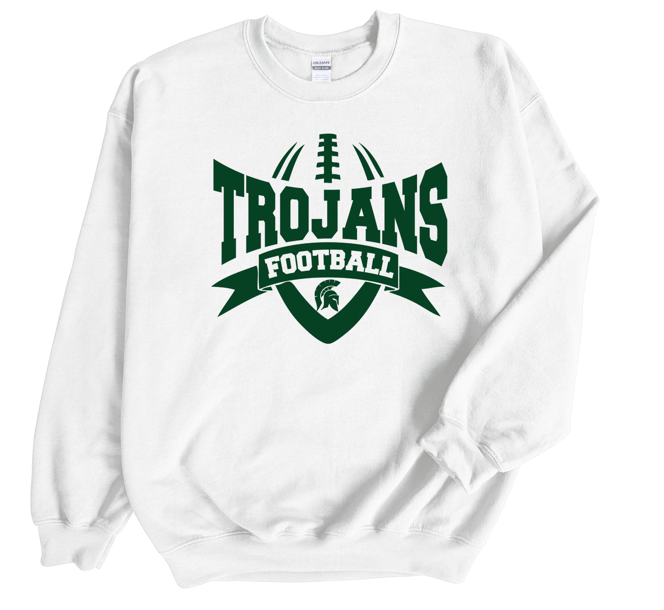 Trojan Football - Crewneck Sweatshirt