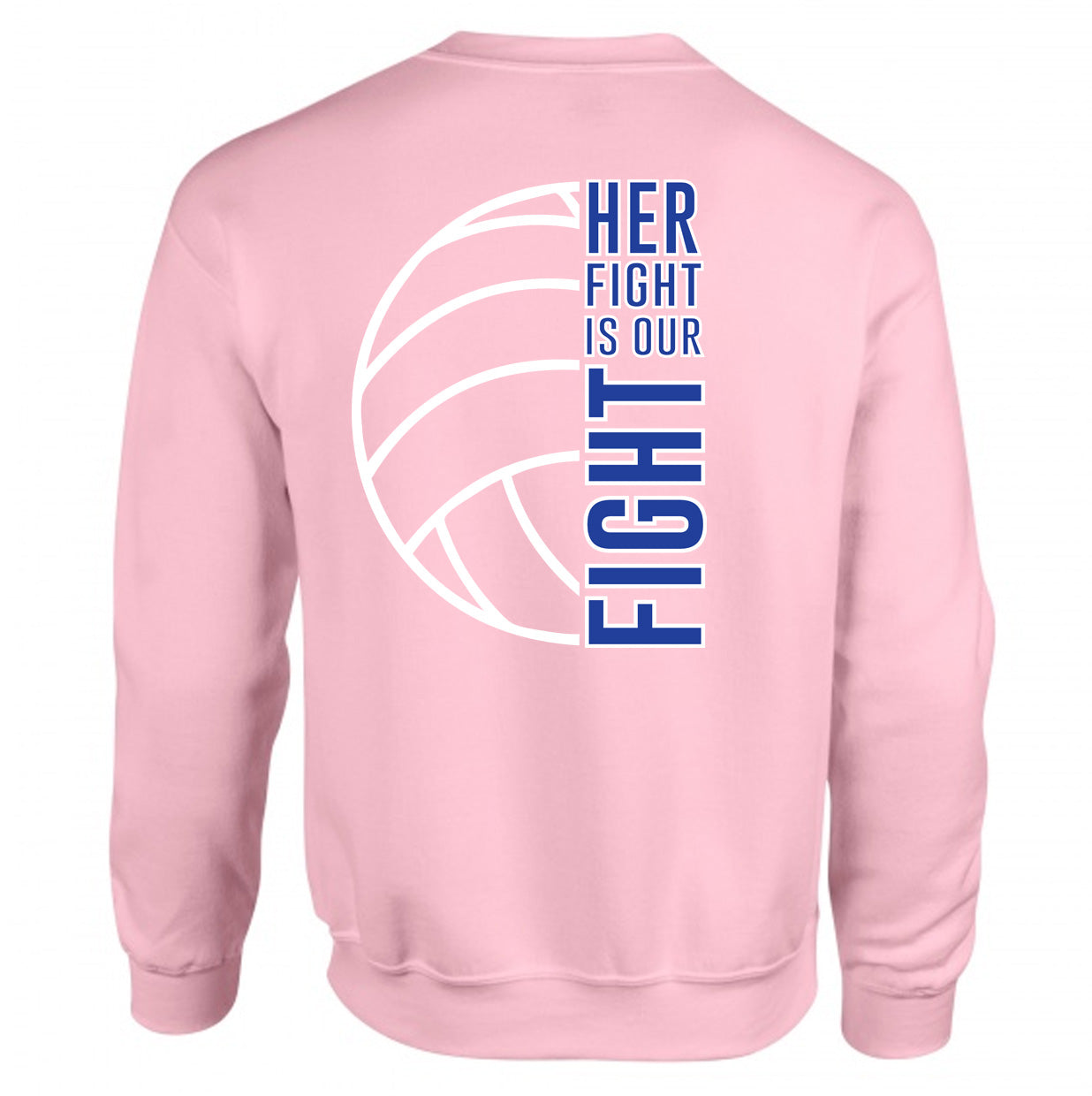 Maiden Volleyball Her Fight - Heavyweight Sweatshirt