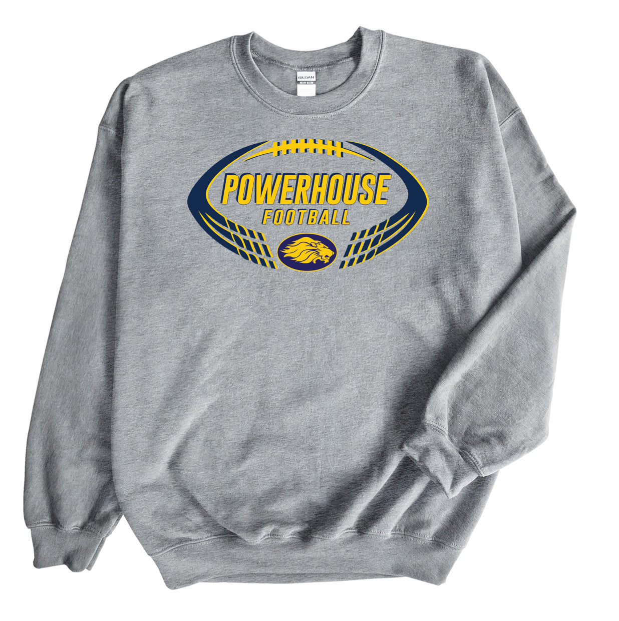 Powerhouse Football - YOUTH Crewneck Sweatshirt