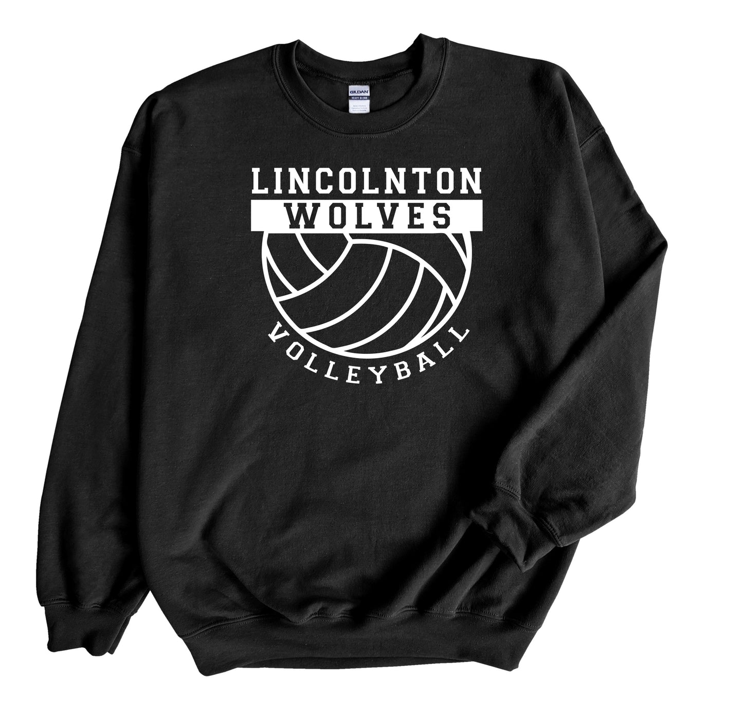 Lincolnton Volleyball - Crewneck Sweatshirt
