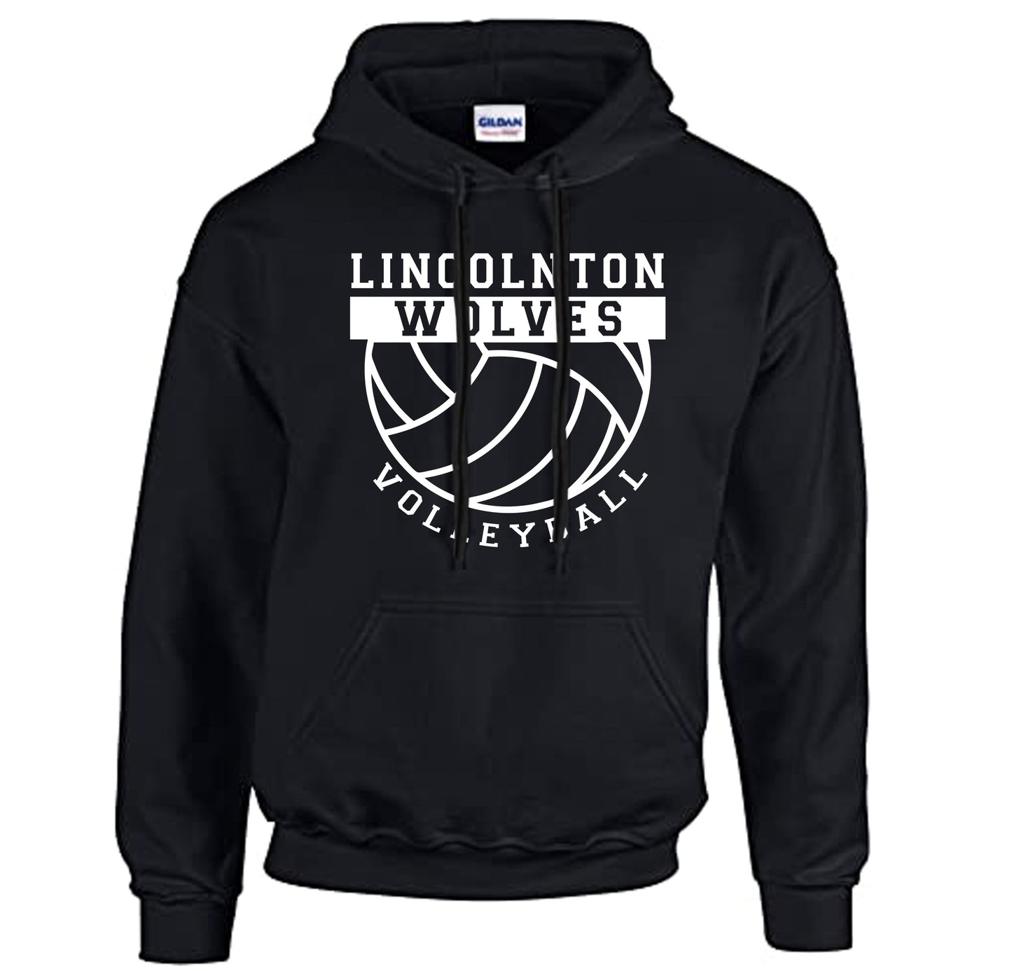 Lincolnton Volleyball - Heavyweight Hoodie