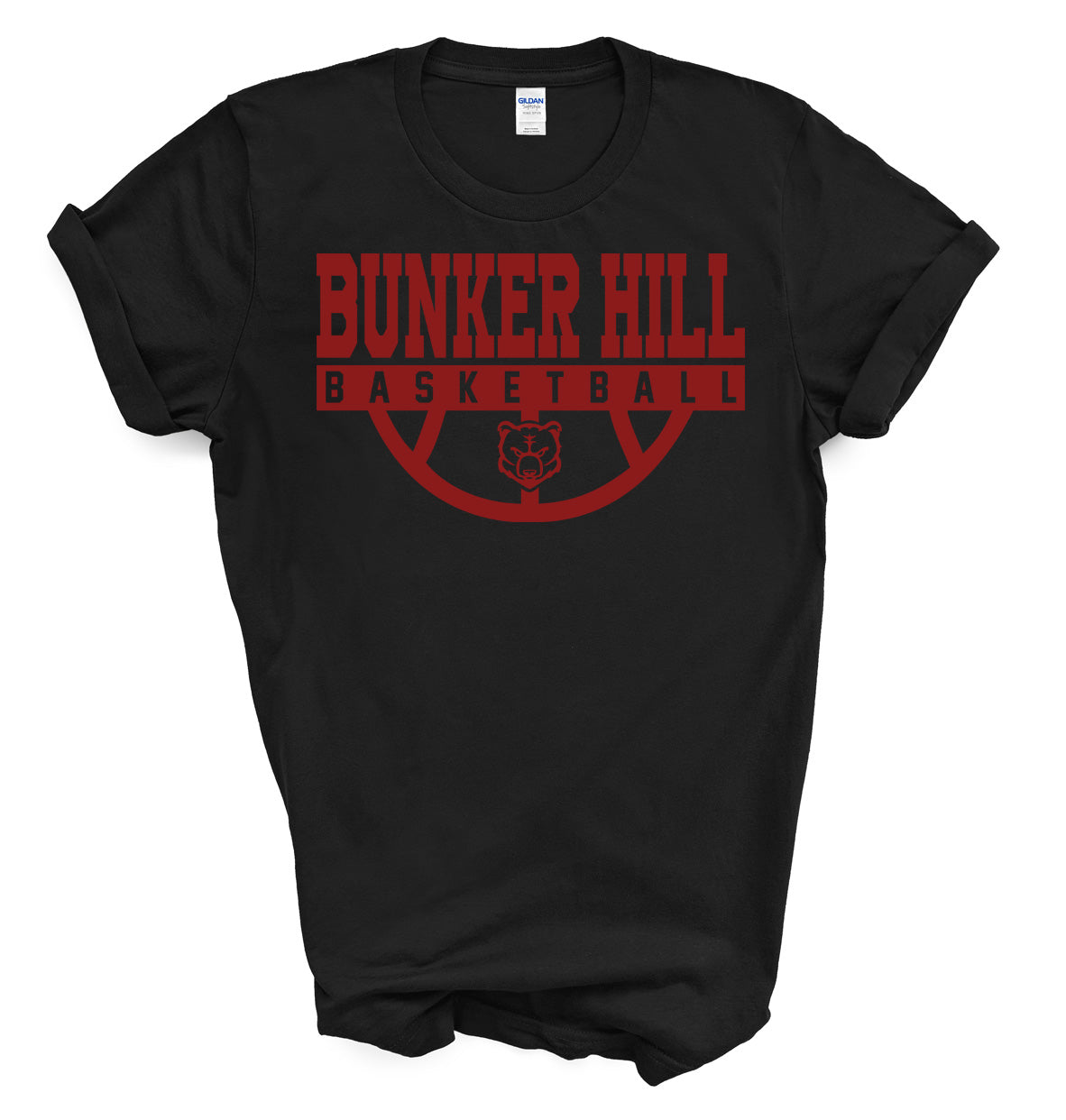 Bunker Hill Half Basketball - YOUTH Short Sleeve Tee