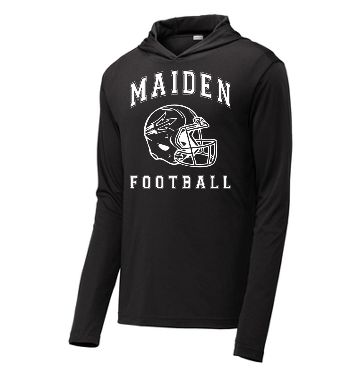 Maiden Helmet - Performance Long Sleeve Hooded Tee