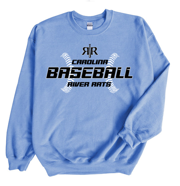 Carolina River Rats Laces - Crewneck Sweatshirt
