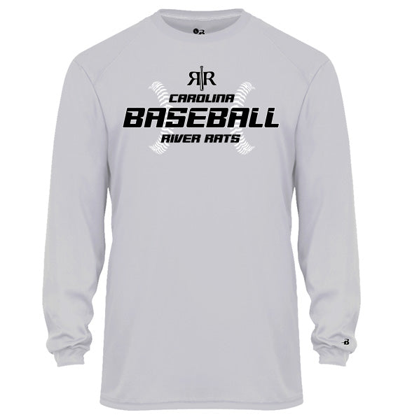 Carolina River Rats Laces - Performance Long Sleeve Tee