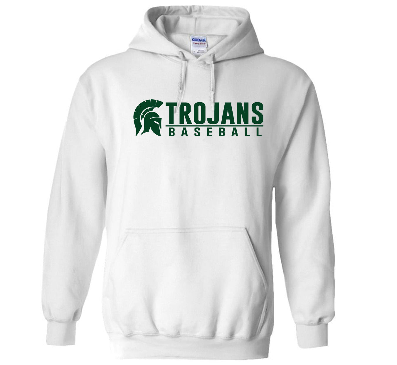 Trojans Baseball - Heavyweight Hoodie