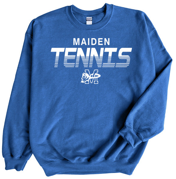 Maiden Tennis Stripes - Crewneck Sweatshirt