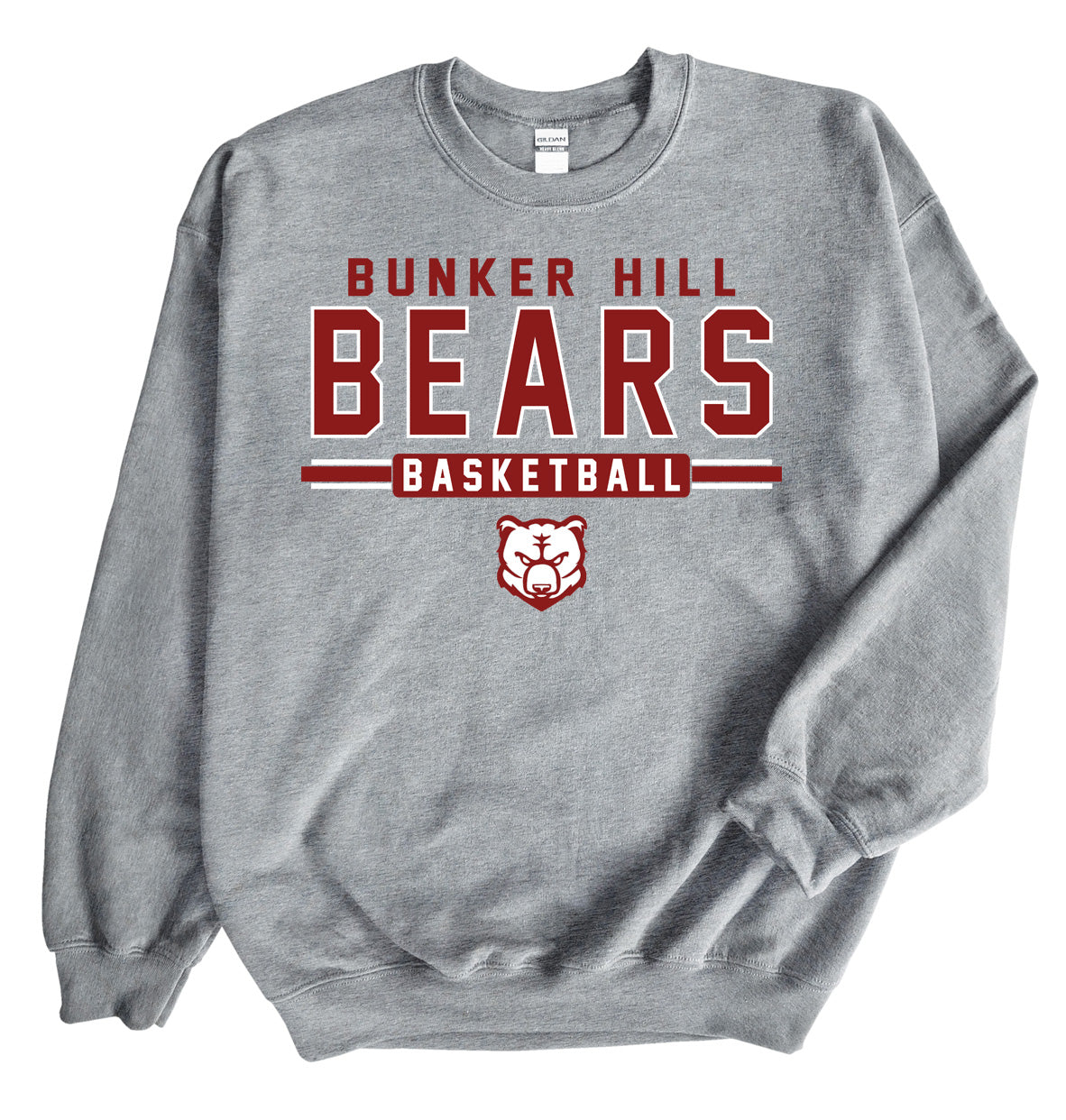 Bunker Hill Basketball - Crewneck Sweatshirt