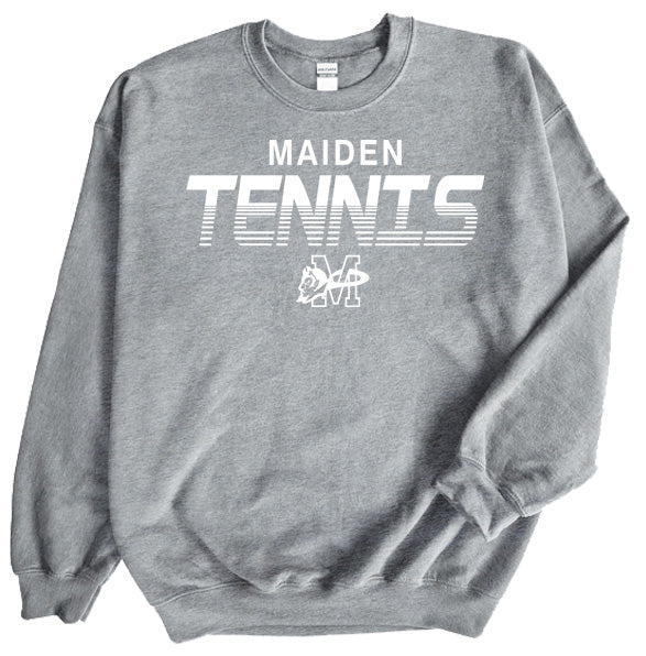 Maiden Tennis Stripes - Crewneck Sweatshirt