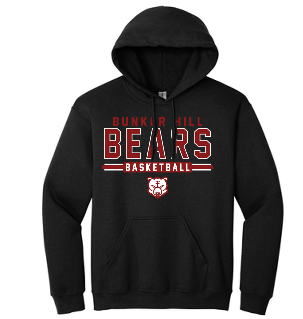 Bunker Hill Basketball - YOUTH Heavyweight Hoodie