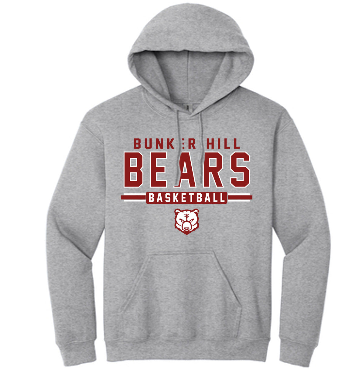 Bunker Hill Basketball - YOUTH Heavyweight Hoodie