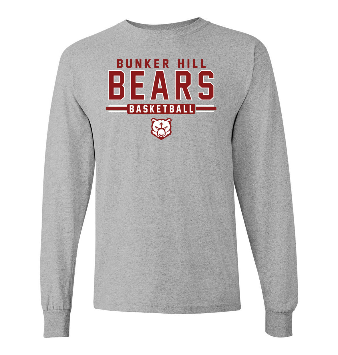 Bunker Hill Basketball - Long Sleeve Tee