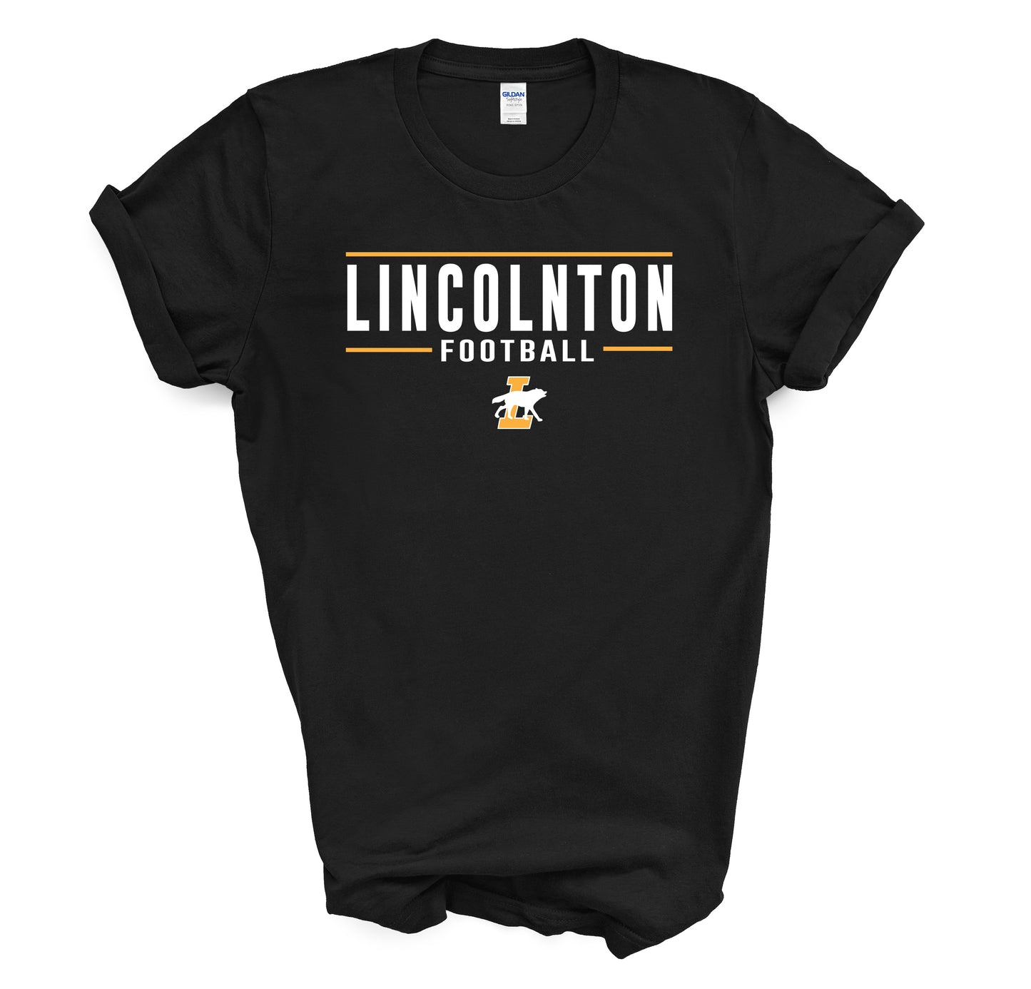 Lincolnton Football - PERSONALIZED Short Sleeve Tee