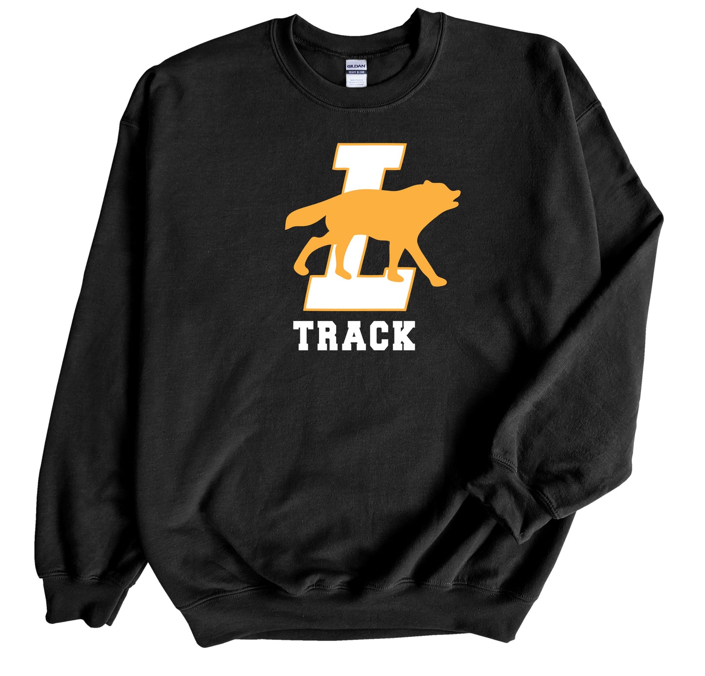 Lincolnton Track Logo - Crewneck Sweatshirt