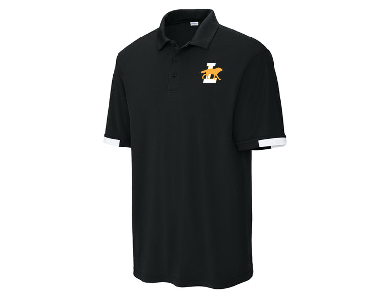 Lincolnton Logo - Performance Color Block Polo