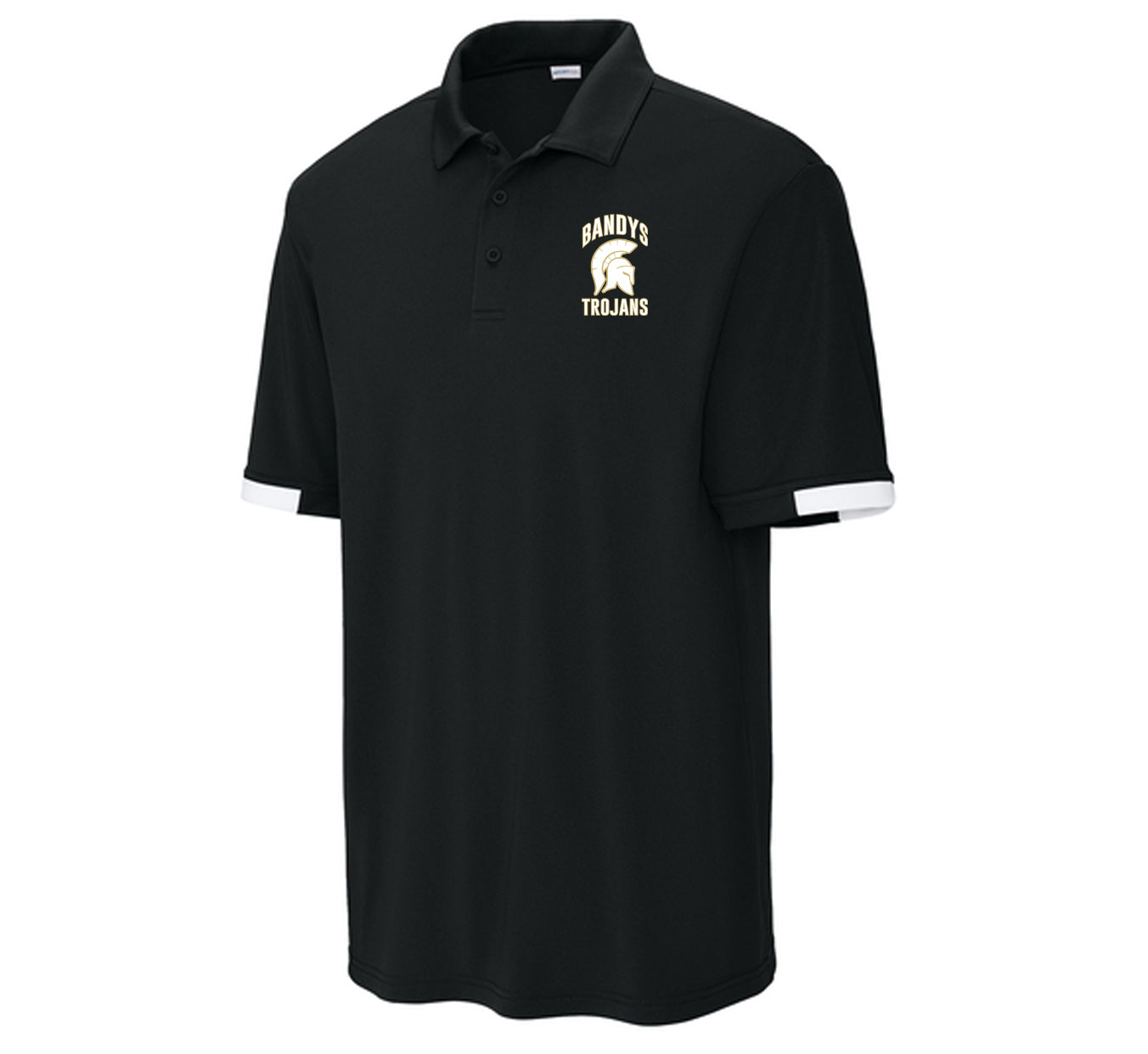 Bandys Logo - Performance Color Block Polo