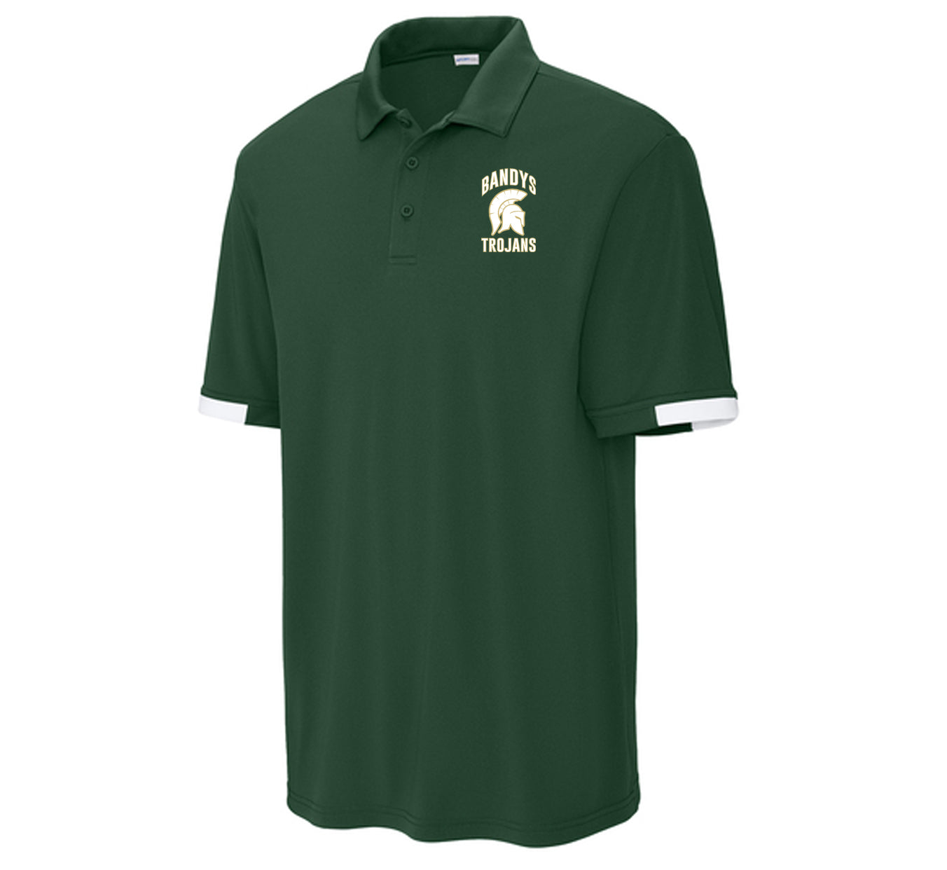 Bandys Logo - Performance Color Block Polo