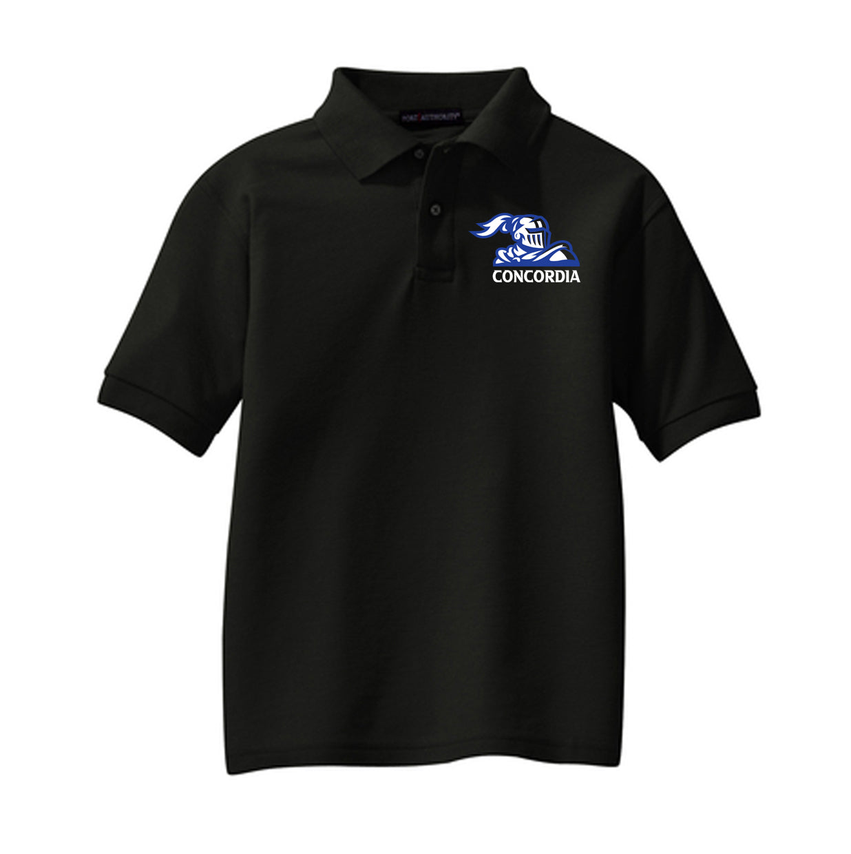 Concordia Logo - YOUTH Performance Polo