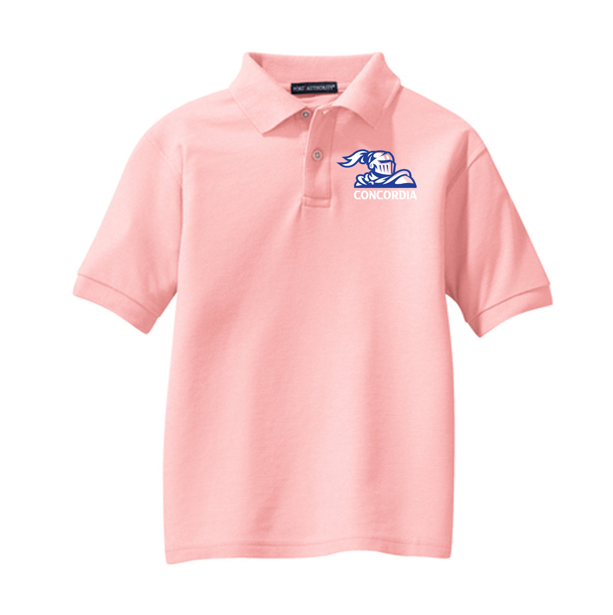 Concordia Logo - YOUTH Performance Polo