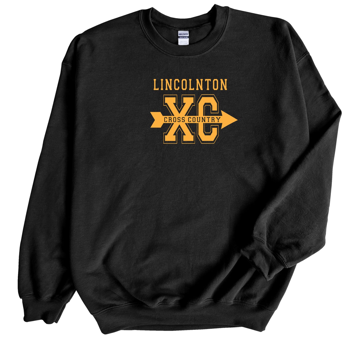 Lincolnton Cross Country - Crewneck Sweatshirt